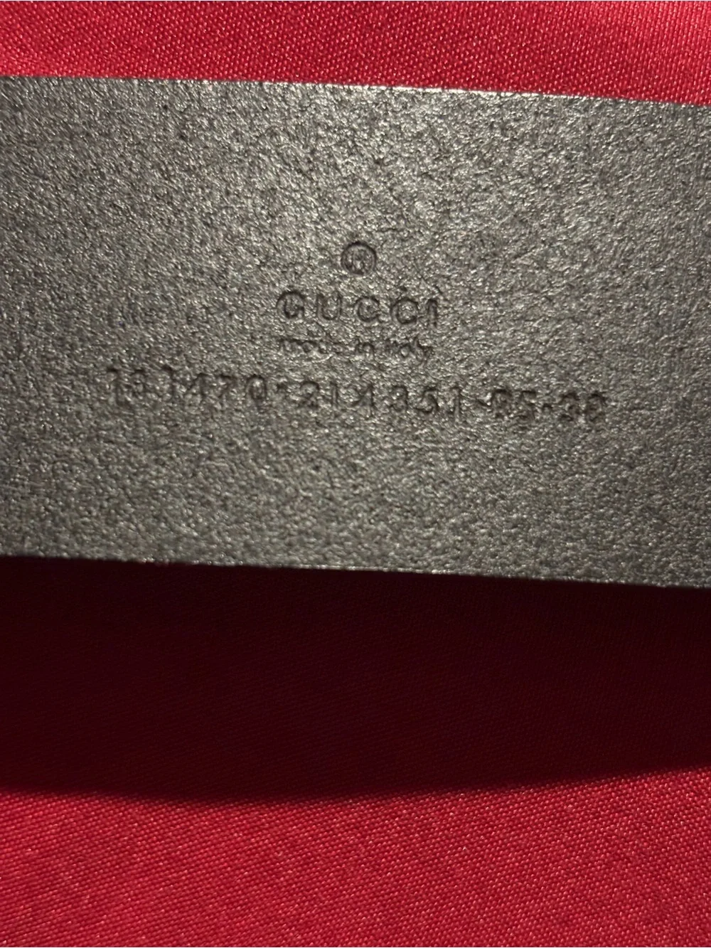 Gucci men leather